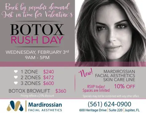 Botox Rush Day